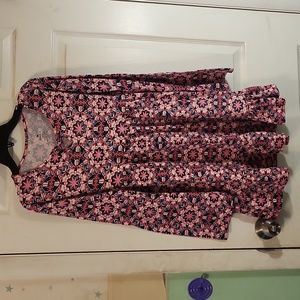 One Step Up girls size 14/16 flare sleeve dress